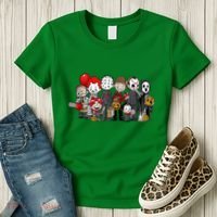 Anime Halloween Scary Horror Movie Christmas Women's T-Shirt thumb 3