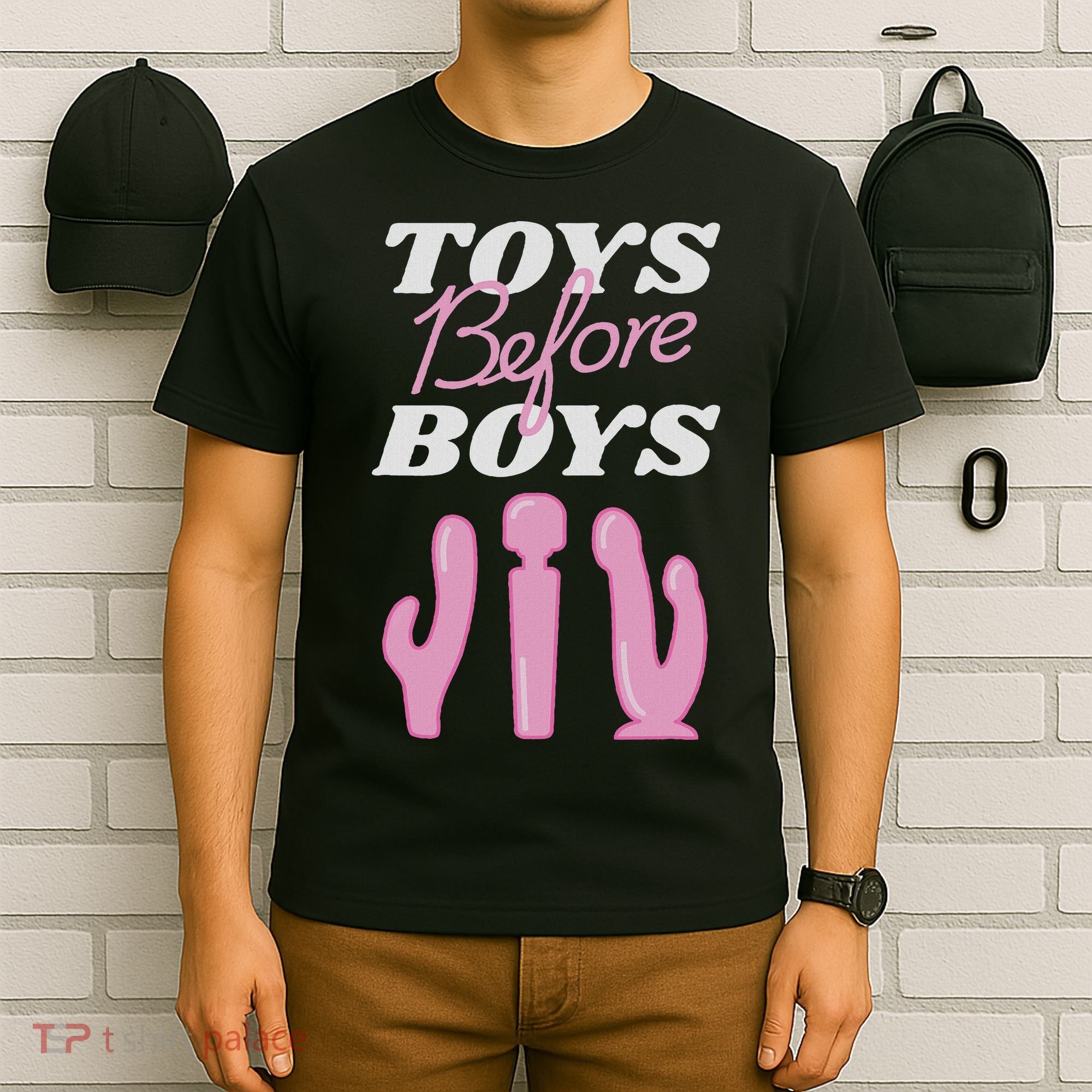 Adult Humor Saying Toys Before Funny Hilarious Women T-Shirt