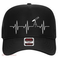 Astronomy Heartbeat Telescope Astronomer Stars Galaxy Hat thumb 0