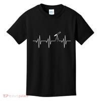 Astronomy Heartbeat Telescope Astronomer Stars Galaxy Kids T-Shirt thumb 0