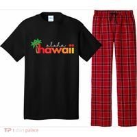 Aloha Hawaii Tropical Vacation Pajama Set thumb 0