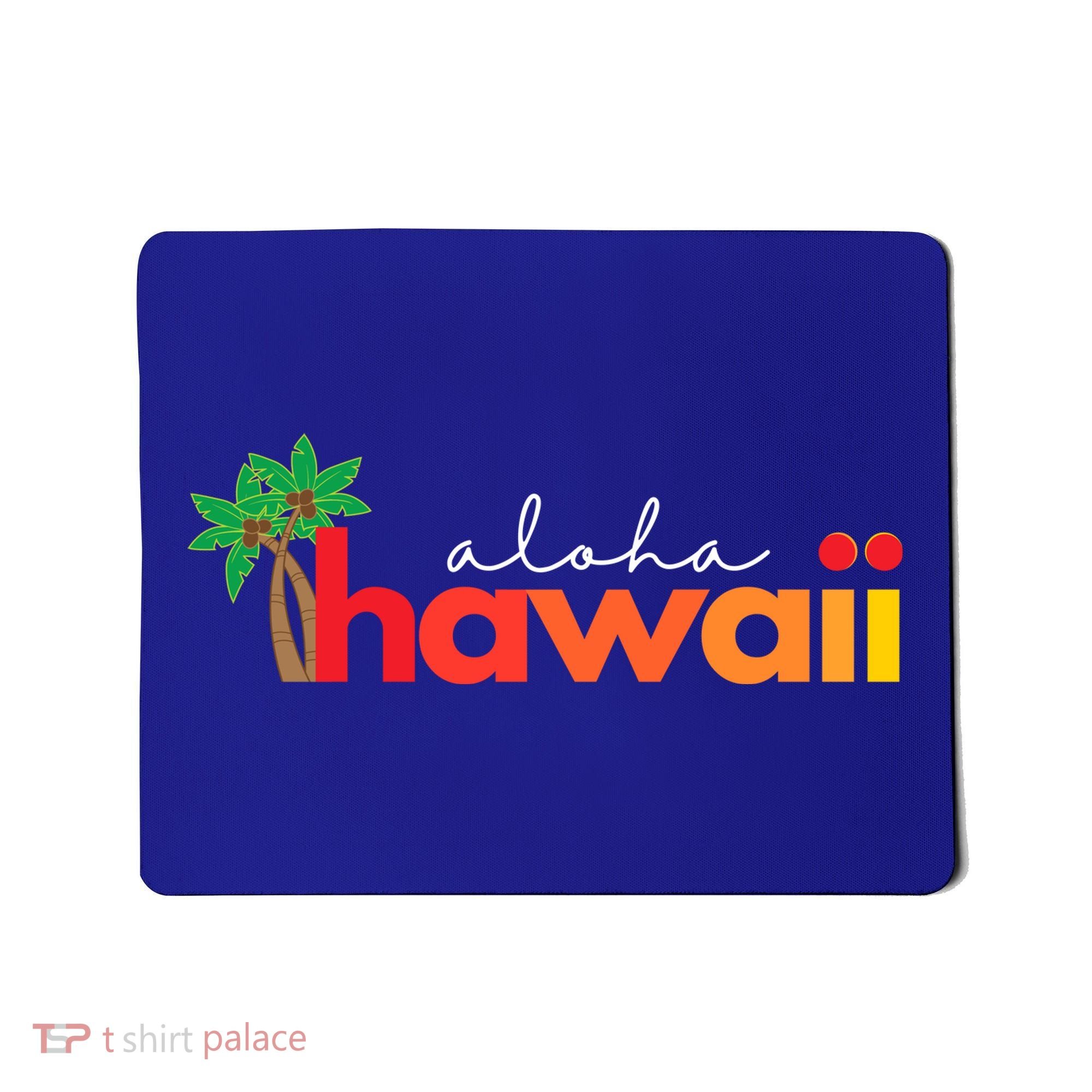 Aloha Hawaii Tropical Vacation Mousepad