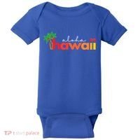 Aloha Hawaii Tropical Vacation Baby Bodysuit thumb 0