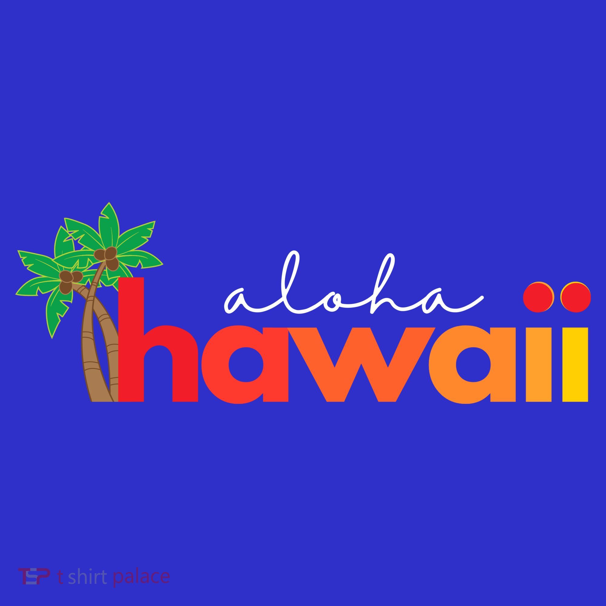Aloha Hawaii Tropical Vacation Baby Bodysuit