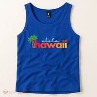 Aloha Hawaii Tropical Vacation Tank Top thumb 2
