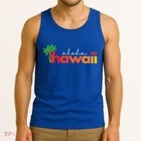 Aloha Hawaii Tropical Vacation Tank Top thumb 3