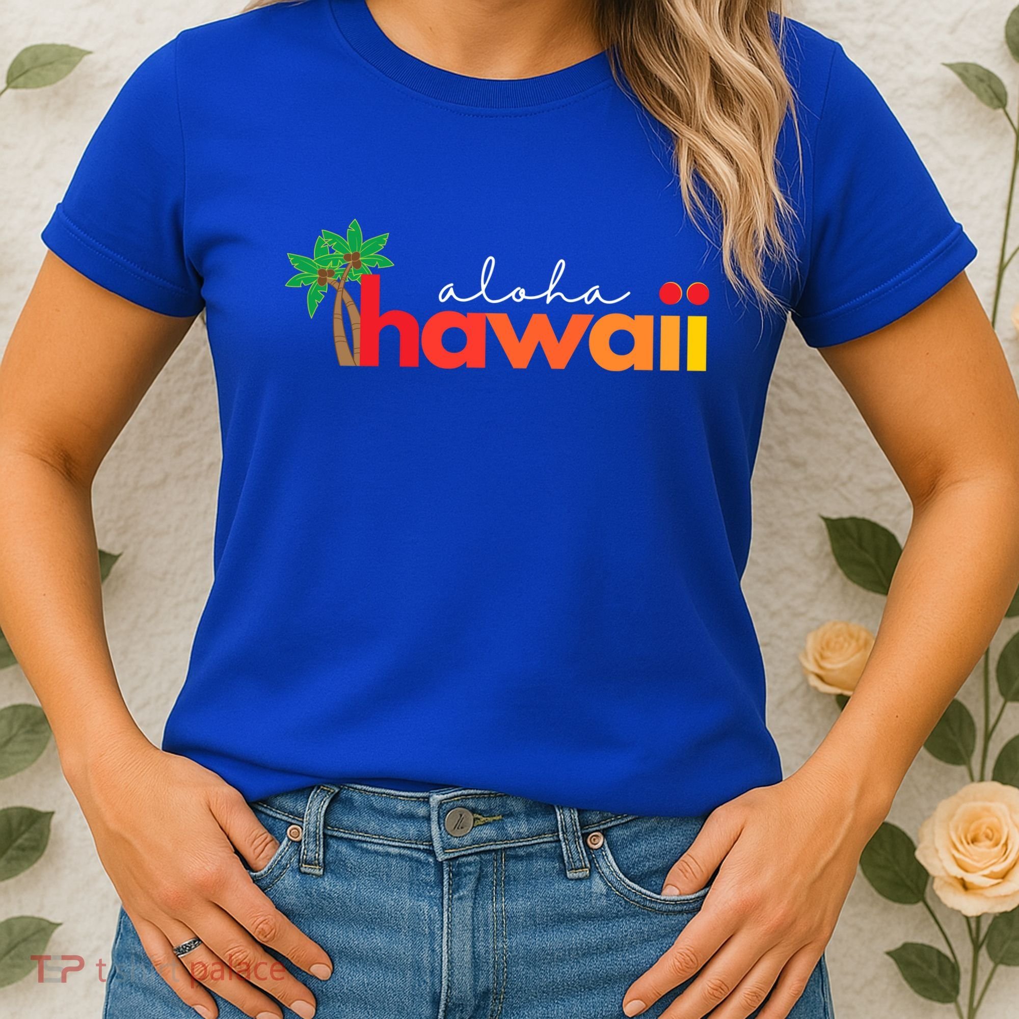Aloha Hawaii Tropical Vacation Women's T-Shirt
