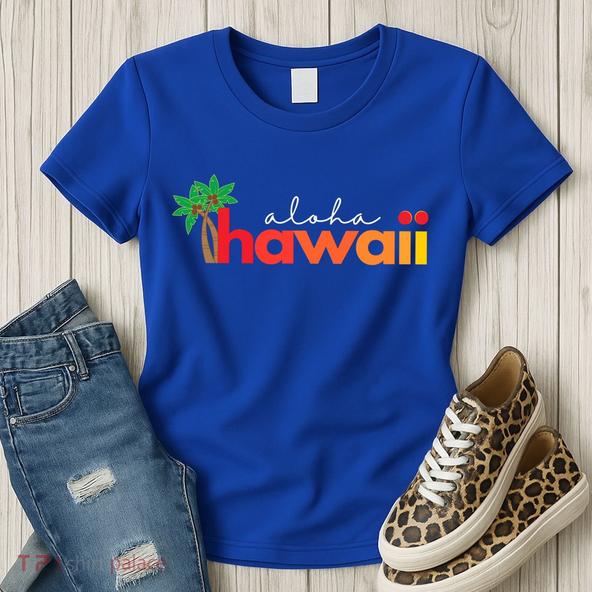 Aloha Hawaii Tropical Vacation Women's T-Shirt