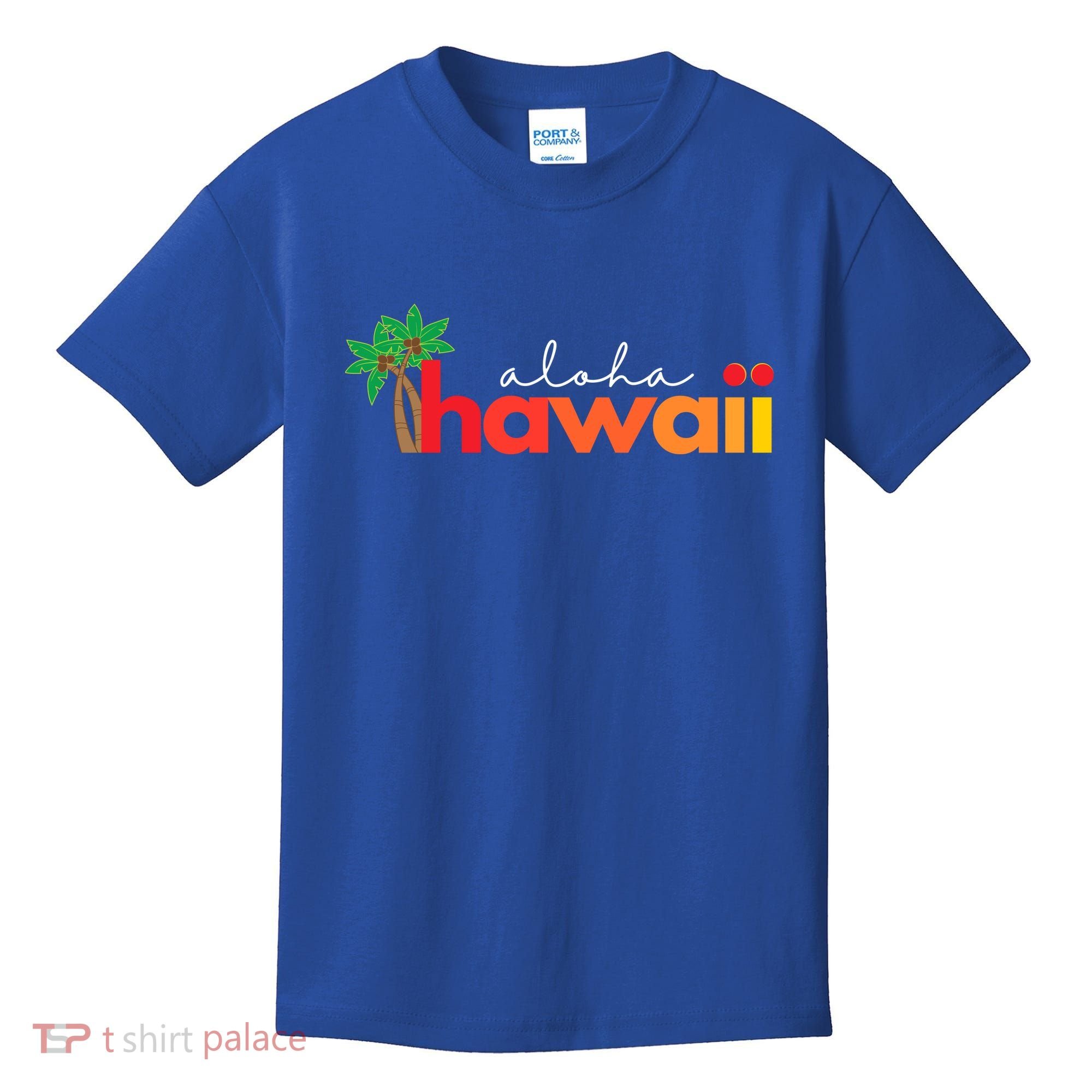 Aloha Hawaii Tropical Vacation Kids T-Shirt