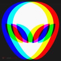 Alien Head Trippy Vaporwave Techno Rave EDM Music Festival Women's Hoodie thumb 2