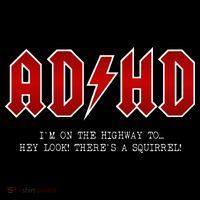 ADHD Highway To... Hey Look A Squirrel Hard Rocker ADHD Hoodie thumb 7