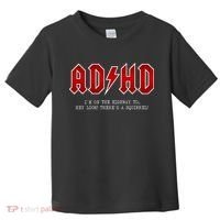 ADHD Highway To... Hey Look A Squirrel Hard Rocker ADHD Toddler T-Shirt thumb 0
