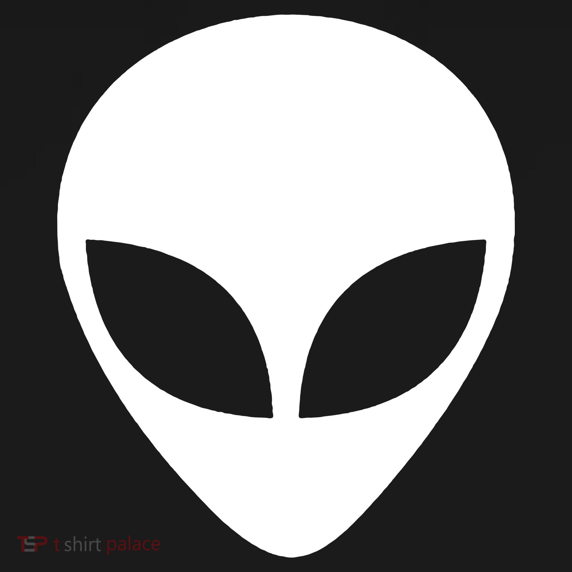 Alien Head T Shirt UFO Aliens T Shirt Ornament