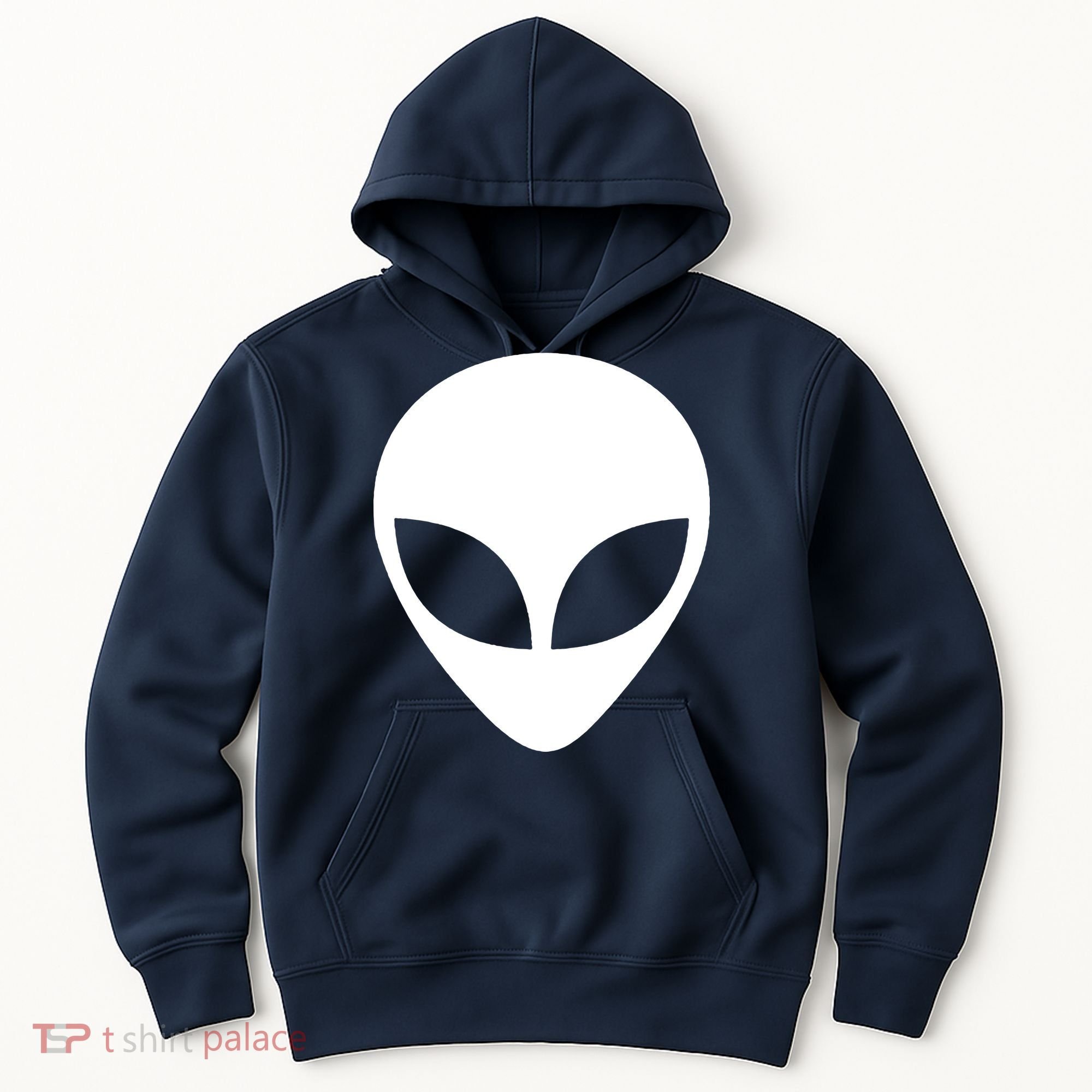 Alien Head T Shirt UFO Aliens T Shirt Hoodie