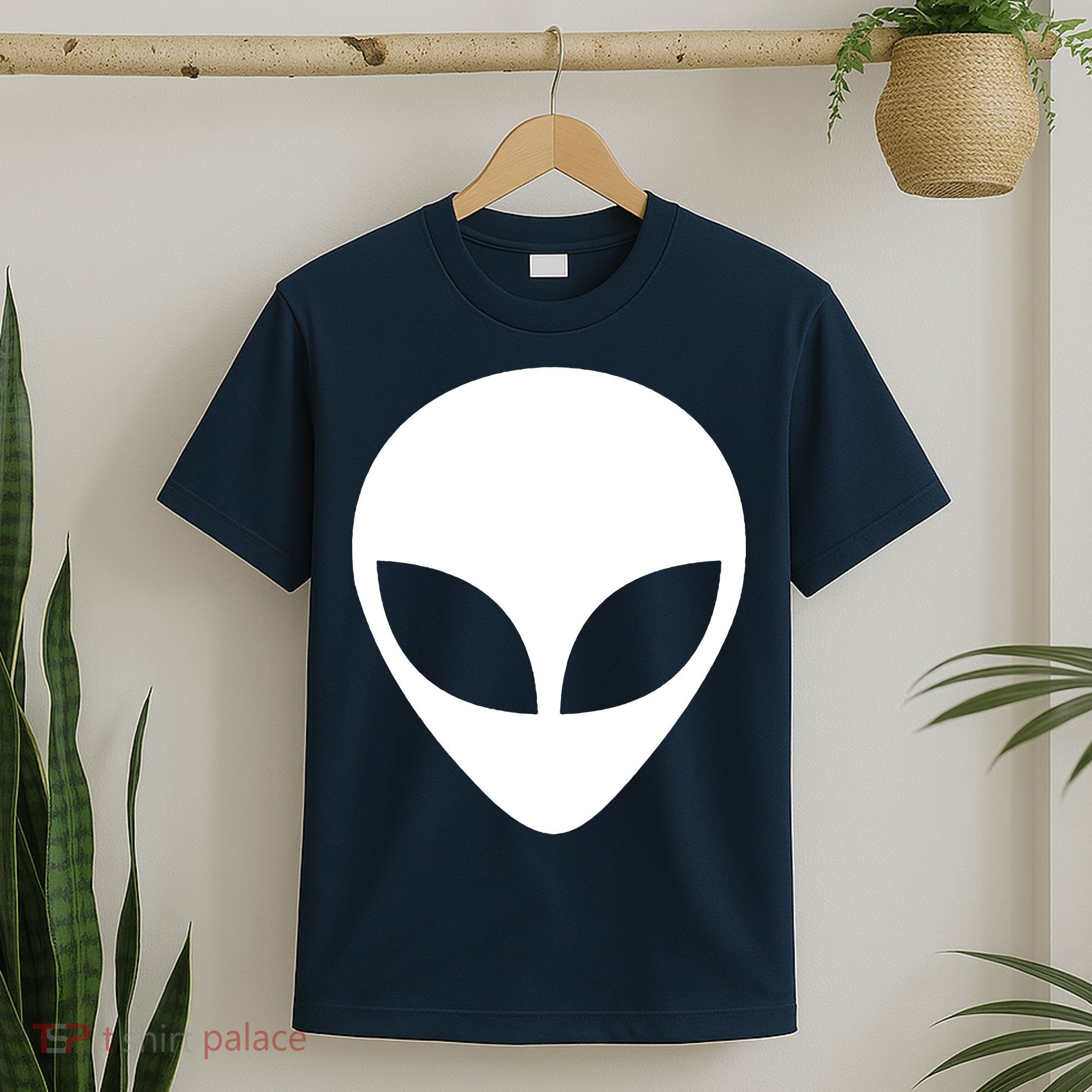 Alien Head T Shirt UFO Aliens T Shirt T-Shirt