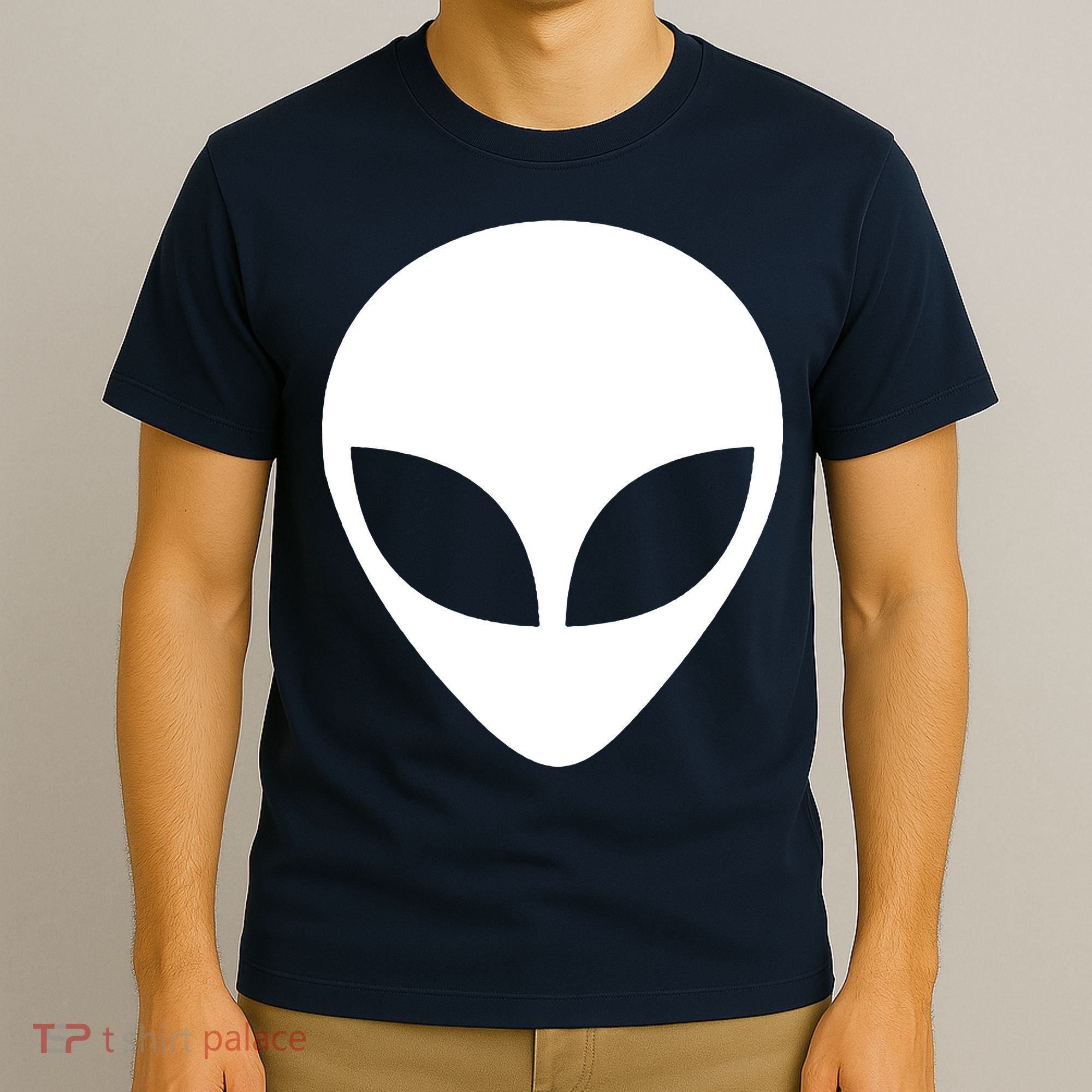 Alien Head T Shirt UFO Aliens T Shirt T-Shirt