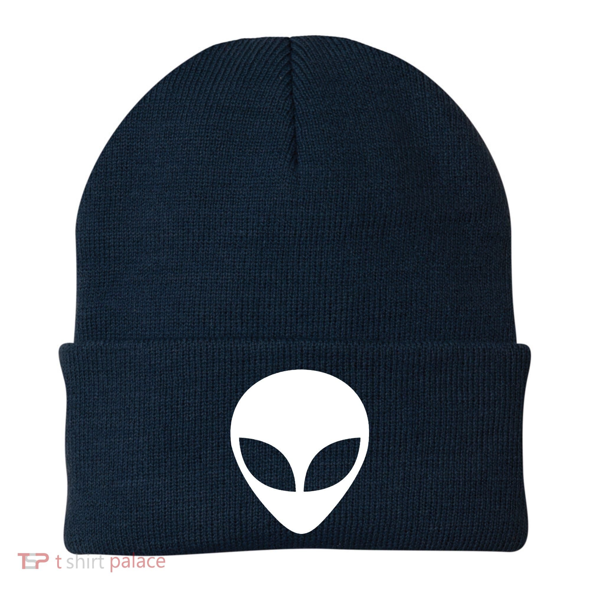 Alien Head T Shirt UFO Aliens T Shirt Beanie