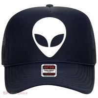 Alien Head T Shirt UFO Aliens T Shirt Hat thumb 0