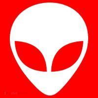 Alien Head T Shirt UFO Aliens T Shirt Santa Hat thumb 1