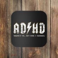 Adhd Highway To Hey Look A Squirrel Hyperactivity Disorder Coaster thumb 0