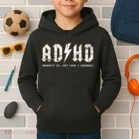 Adhd Highway To Hey Look A Squirrel Hyperactivity Disorder Kids Hoodie thumb 2
