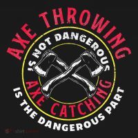 Axe Hatchet Throwing Ax Thrower Axe Catching USA-Made Doggie Bandana thumb 2
