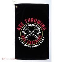 Axe Hatchet Throwing Ax Thrower Axe Catching Golf Towel thumb 0