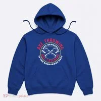 Axe Hatchet Throwing Ax Thrower Axe Catching Hoodie thumb 0
