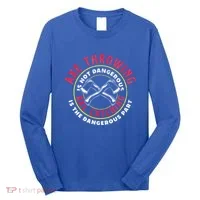 Axe Hatchet Throwing Ax Thrower Axe Catching Long Sleeve Shirt thumb 0
