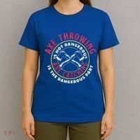 Axe Hatchet Throwing Ax Thrower Axe Catching T-Shirt thumb 4