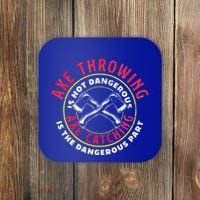 Axe Hatchet Throwing Ax Thrower Axe Catching Coaster thumb 0