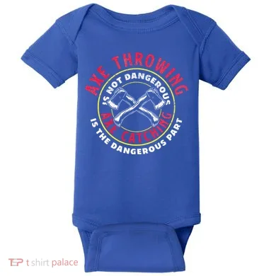 Axe Hatchet Throwing Ax Thrower Axe Catching Baby Bodysuit