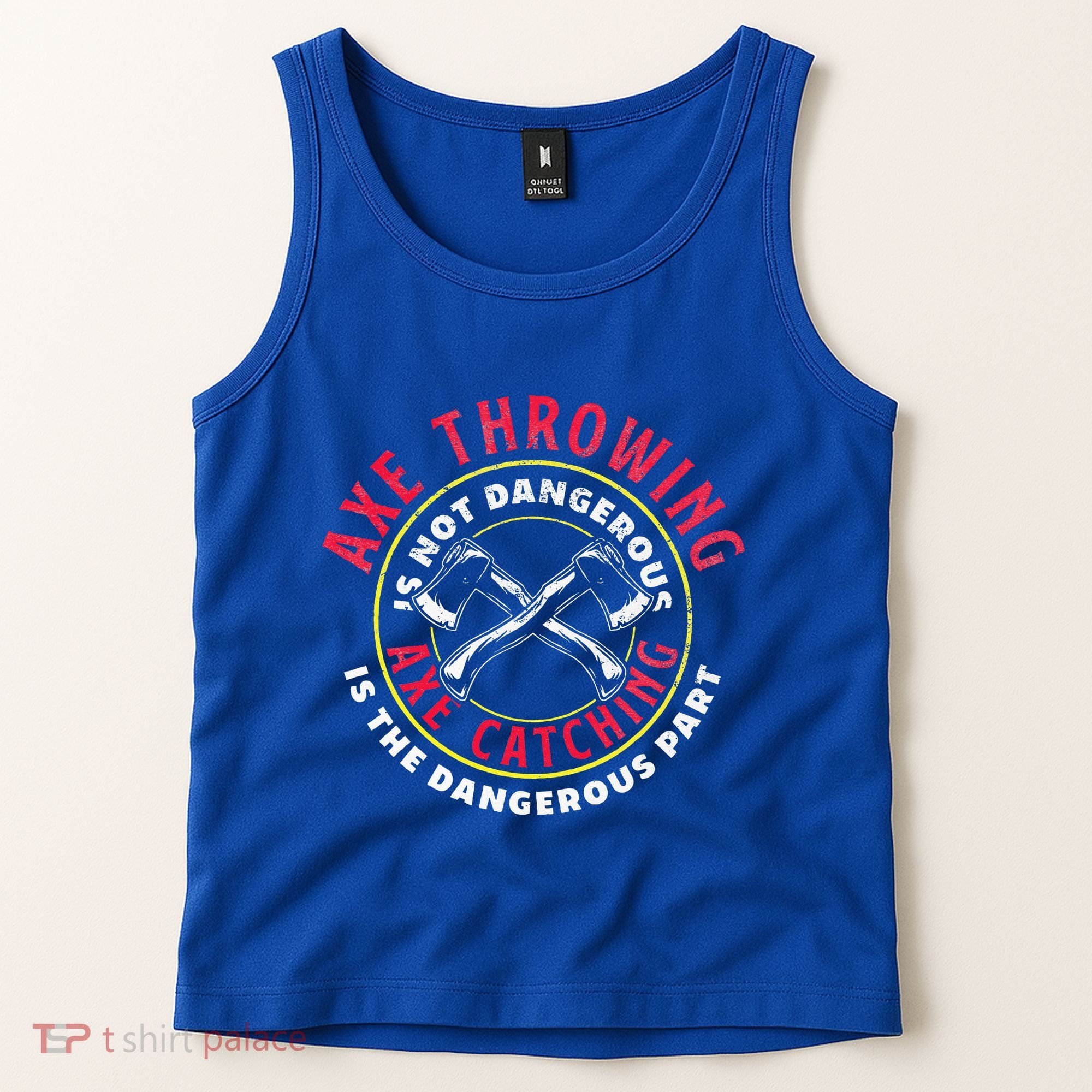 Axe Hatchet Throwing Ax Thrower Axe Catching Tank Top