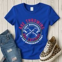 Axe Hatchet Throwing Ax Thrower Axe Catching Women's T-Shirt thumb 3