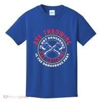 Axe Hatchet Throwing Ax Thrower Axe Catching Kids T-Shirt thumb 0