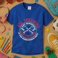 Axe Hatchet Throwing Ax Thrower Axe Catching Kids T-Shirt thumb 3