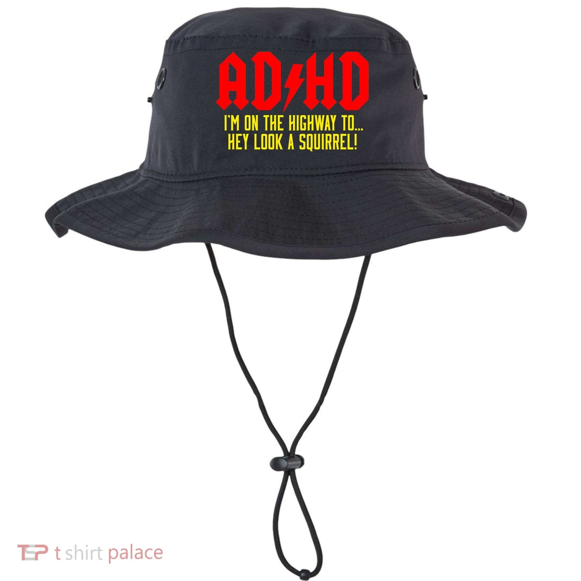 Adhd Highway To...Hey Look A Squirrel Bucket Hat