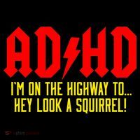 Adhd Highway To...Hey Look A Squirrel Visor thumb 3