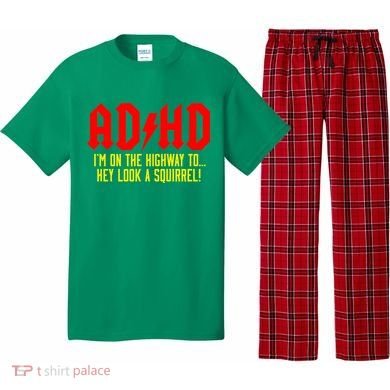 Adhd Highway To...Hey Look A Squirrel Pajama Set