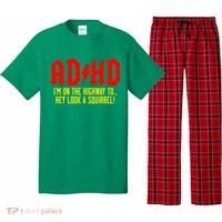 Adhd Highway To...Hey Look A Squirrel Pajama Set thumb 0