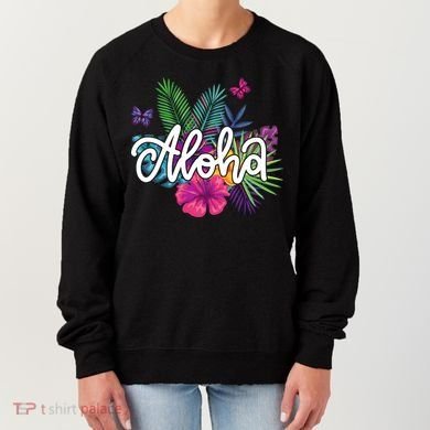 Aloha Hawaii Tropical Beach Women's Sweatshirt