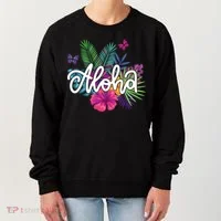 Aloha Hawaii Tropical Beach Women's Sweatshirt thumb 0