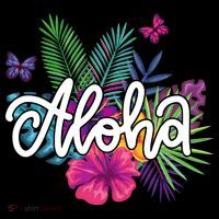 Aloha Hawaii Tropical Beach Coaster thumb 2