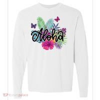 Aloha Hawaii Tropical Beach Comfort Colors Heavyweight Long Sleeve T-Shirt thumb 0