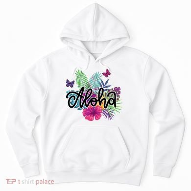 Aloha Hawaii Tropical Beach Hoodie