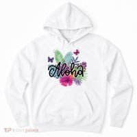 Aloha Hawaii Tropical Beach Hoodie thumb 0