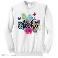 Aloha Hawaii Tropical Beach Sweatshirt thumb 0
