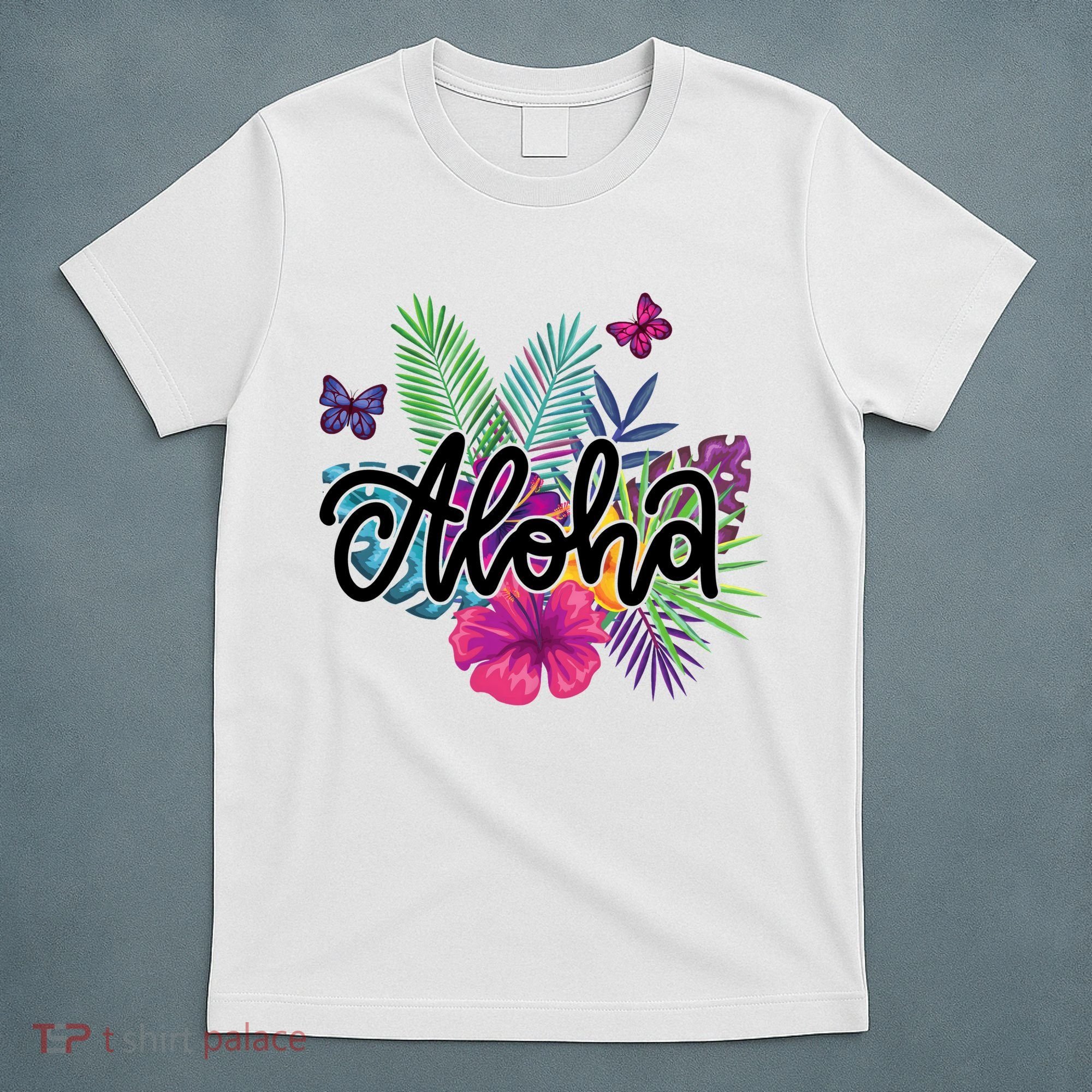 Aloha Hawaii Tropical Beach T-Shirt