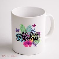Aloha Hawaii Tropical Beach Coffee Mug thumb 1