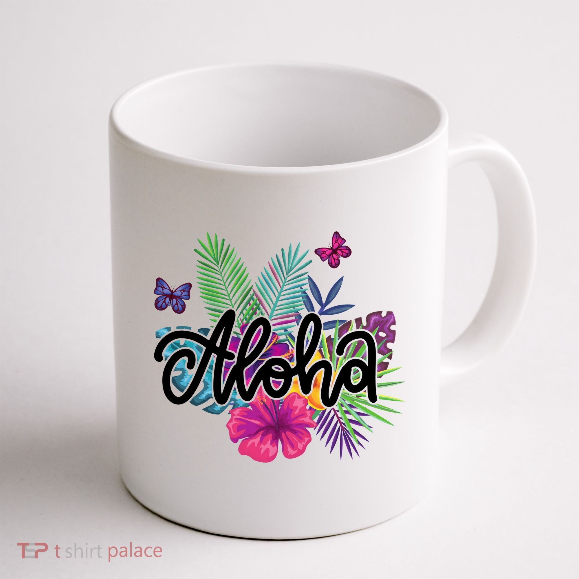 Aloha Hawaii Tropical Beach Coffee Mug